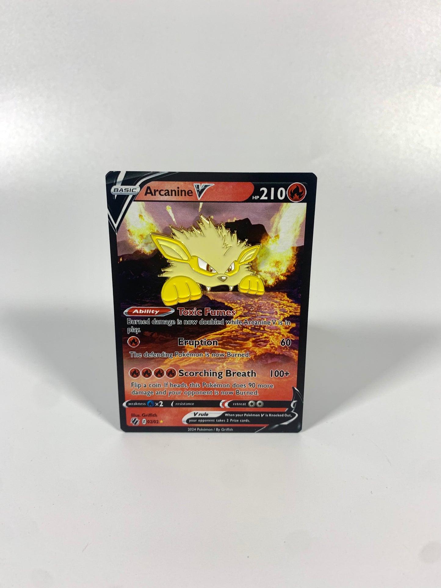 Shiny Arcanine Pin