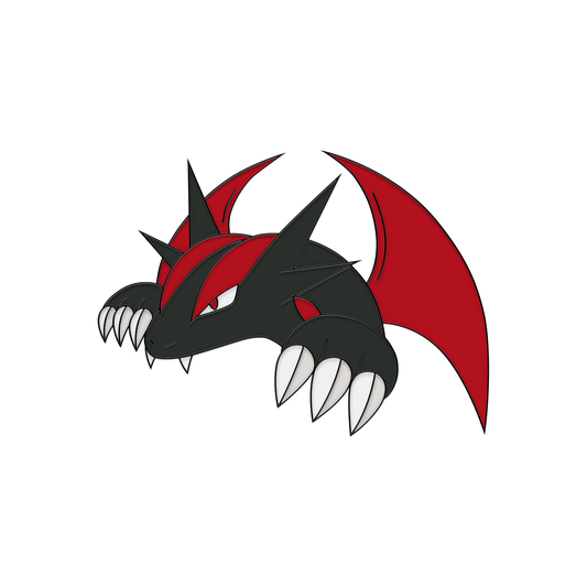 Korrupted Salamence Pin